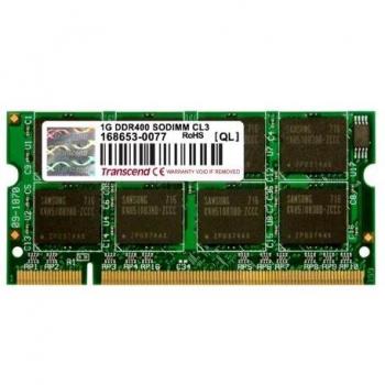 Memoria RAM SO-DIMM 1GB DDR400 (PC3200) Transcend