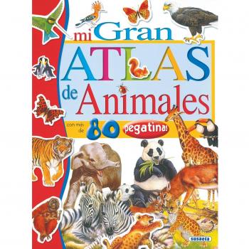 Mi Gran Atlas De Animales con pegatinas