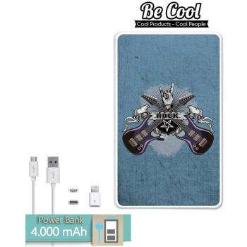 Becool® - Batería Externa Power Bank 4000 mah + Gratis 1 cable USB-MicroUsb