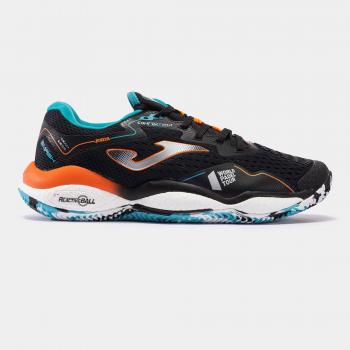 Zapatillas Joma Smash 23 Clay Hombre Negro Turquesa
