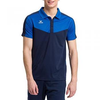 Erima Squad Men's Short Sleeve Polo Shirt - Blue