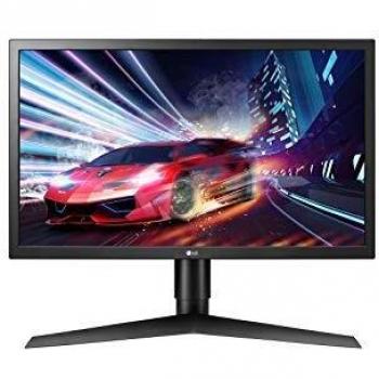 LG 24GL650-B - Monitor LCD de 23,6 Pulgadas para Juegos, 1920 x 1080, 16:9, 144 Hz, Altura Ajustable, Color Negro