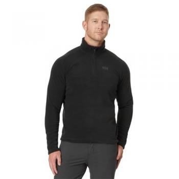 Helly Hansen Men's Daybreaker Black Half Zip Fleece Sweater Size S