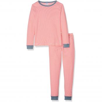 Petit Bateau Pyjama, Pantalones de Pijama para Niños, Orange
