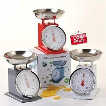 TxT Báscula para cocina 5 kg bianca classic cm, 23 x 17 x 26 cm