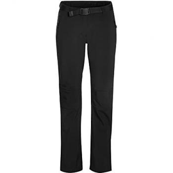 Maier Sports Women's Tech Pants - Short Size 25 - Black - Warm, Softshell, Elastic and Windproof