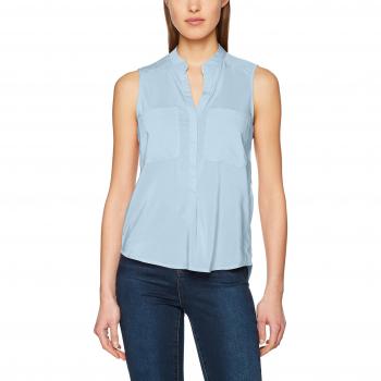 Vero Moda Vmerika S/L Solid Shirt Noos, Camiseta Sin Mangas Para Mujer