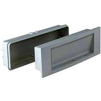 Aplique empotrable de emergencia LED Help blanco 4W 4000K IP40 con batería de iones de litio