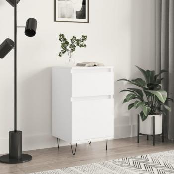 Aparador blanco de madera multicapa 40x35x70 cm