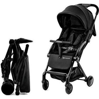 Kinderkraft Silla De Paseo PILOT, Carrito, Plegable, Transportable, Negro