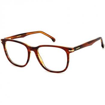 Carrera 308 Unisex Prescription Glasses - Brown Horn Acetate, Size 53 MM