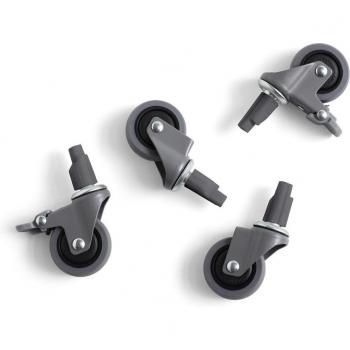 HAY Large Grey Colour Crate Wheels - Set of 4