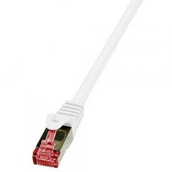 Cable de red LogiLink CAT6 S/FTP 20m Blanco Flamm retardante