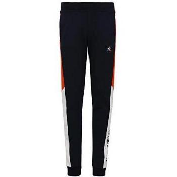 Le Coq Sportif Tech Pant Slim N°1 Pantalón, Unisex niños, Sky Captain/Orange/n.o.w, 10 años