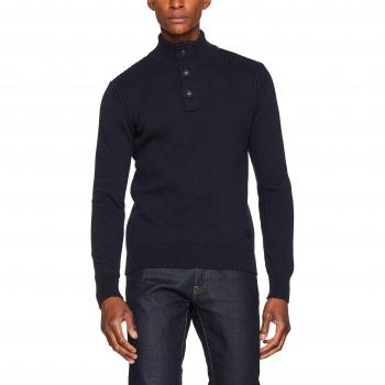 Schott NYC PLMILFORD9, suéter para Hombre, Bleu