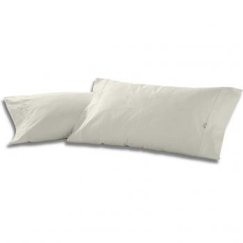 Funda de almohada Alexandra House Living Crema 45 x 95 cm (2 Unidades)