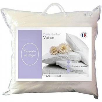 Escritorio CDLOSGHEL45 Lino Almohada Llenado Hinchazón Voiron Eco White Label poliéster 70 x 45 x 10 cm
