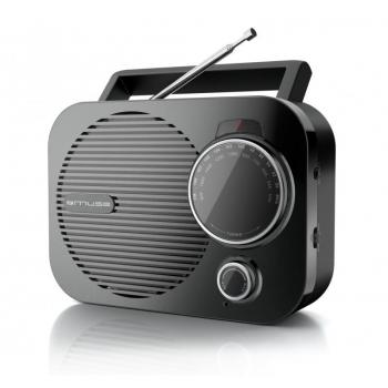 Muse M-050 R Radio Personal Analógica Negro