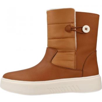 Botines Mujer Marca Geox Modelo D Nhenbus, color marrón, diseño elegante, material de alta calidad, suela antideslizante, comodidad y soporte para el pie