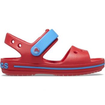 Sandalias de bebés Crocband Sandal Crocs rojas y azules, talla 28-29