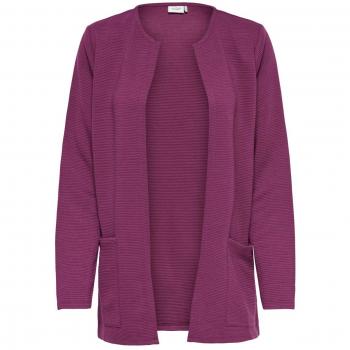 JACQUELINE de YONG by Only Cardigan Chaqueta de Punto Blazer jdysaga 15154600 Red Plum M