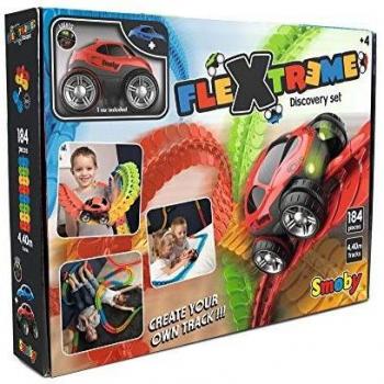 Set de Carreras Flextreme Smoby con Vehículo Incluido