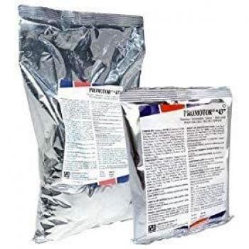 Promotor 43, Vitaminas y Aminoácidos para Animales de Corral y Ganadería, Polvo Soluble en Agua, 1 Sobre 100 gramos.