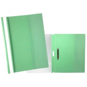 Dossier Yes con fastener - capacidad 30 hojas A4 - polipropileno transparente - color verde