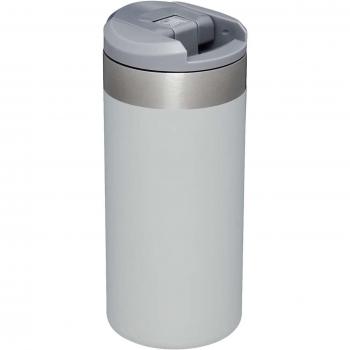 Termo Stanley AeroLight™ Transit 0,35L Fog Metallic - Antifugas, Mantiene Calor 6 Horas, Apto Lavavajillas