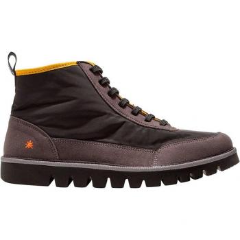 Botines unisex de nylon con cierre de cordones Art 1585 NYLON BLACK/ONTARIO color Black