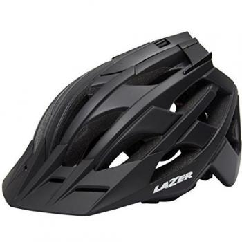 Lazer Oasiz Bicicleta Casco, Todo el año, Unisex, Color Negro, tamaño Medium