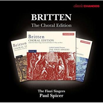Britten the choral edition paul spicer finzi singers chandos chan 107713x
