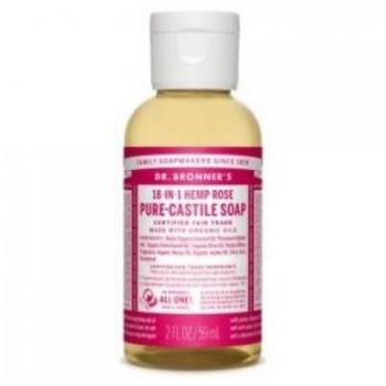 Jabón Líquido Dr. Bronner´s Rosas 60ml