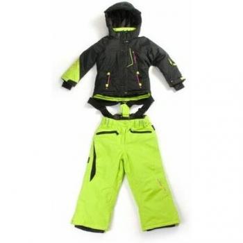Peak Mountain Gamic Girls' Ski Suit - Waterproof, Insulated, and Stylish