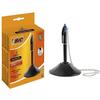 BIC 918515 - Bolígrafo recargable y retráctil de punta media