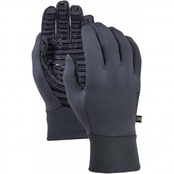 Burton Powerstretch Liner Guantes de Snowboard, Hombre, Gris