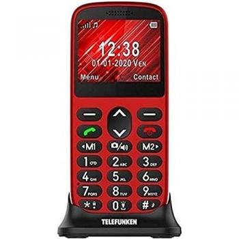 Telefunken - Teléfono móvil S420, Rojo