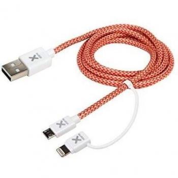 Xtorm CX009 - Cable de datos USB dual
