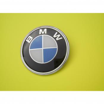 insignia de BMW azul 74 mm para maletero azul logotipo trasero 74 mm E82, Serie 3 E46 E90, Serie Z