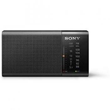Sony ICF-P37 - Radio portátil Am/FM, con baterias, Color Negro