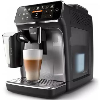 Cafetera Superautomática Philips Series 4300 EP4346/70 con Pantalla Táctil, Carafe de Leche y 15 Bares de Presión