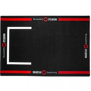ALFOMBRA COCKPIT 180X120MM NEGRO/ROJO