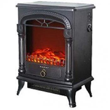 BEPER Chimenea Eléctrica RI.504 Color Negro, 1950 w