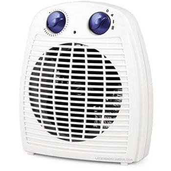 Calefactor Compacto Orbegozo 2000W con Dos Niveles de Calor y Termostato Ajustable