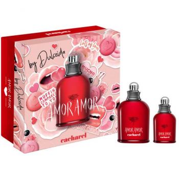 Cacharel Amor Amor Eau de Toilette Gift Set 100ml + 30ml for Women