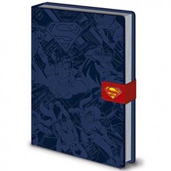 NOTEBOOK PREMIUM A5?SUPERMAN MONTAGE DC