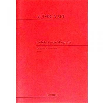 Arias Célebres de Ópera Vol. 4 para Tenor y Piano (Ricordi)