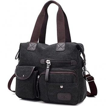 EVEOUT Bolso de mujer Multibolsillo Bolso Bandolera de hombro Bolso de mano Bolsos Hobo para Viajes de Trabajo Senderismo Camping 855