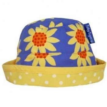 SPIG - Gorra para bebé, talla 0 - 3 Months - talla inglesa, color azul/amarillo