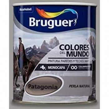 Bruguer Colores del Mundo Pintura para paredes monocapa Patagonia Perla Natural 750 ml